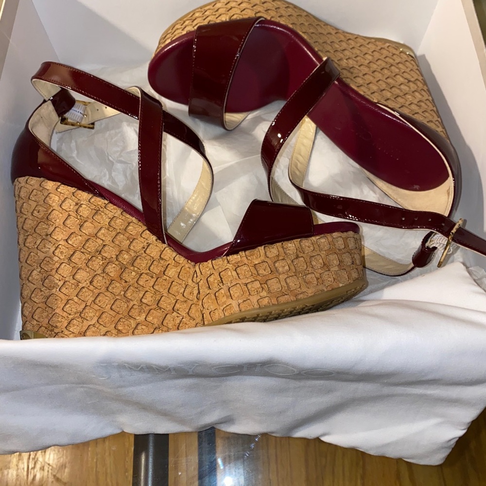 Jimmy Choo wedge sandal